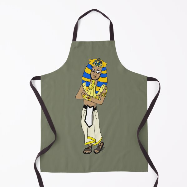 Item preview, Pharaoh with Attitude - Disdainful Ancient Egyptian King Sticker designed and sold by MyxaART.