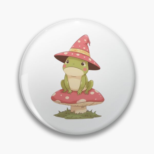 Item preview, Mystical Witchy Cauldron With Forest Herbs frog designed and sold by MoonAndMossStudio.