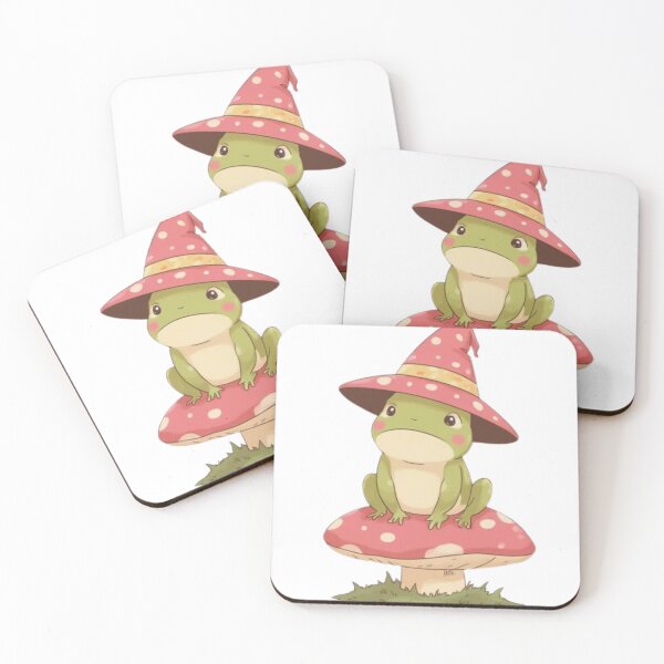 Item preview, Mystical Witchy Cauldron With Forest Herbs frog designed and sold by MoonAndMossStudio.