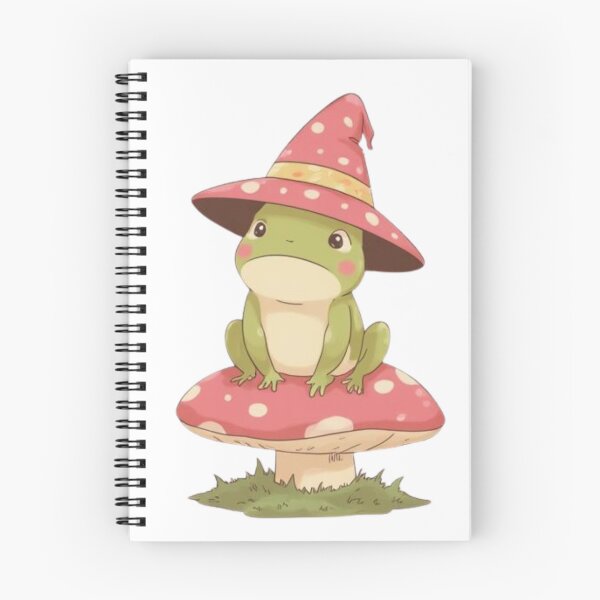 Item preview, Mystical Witchy Cauldron With Forest Herbs frog designed and sold by MoonAndMossStudio.