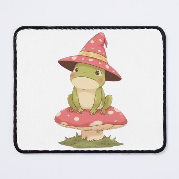 Item preview, Mystical Witchy Cauldron With Forest Herbs frog designed and sold by MoonAndMossStudio.