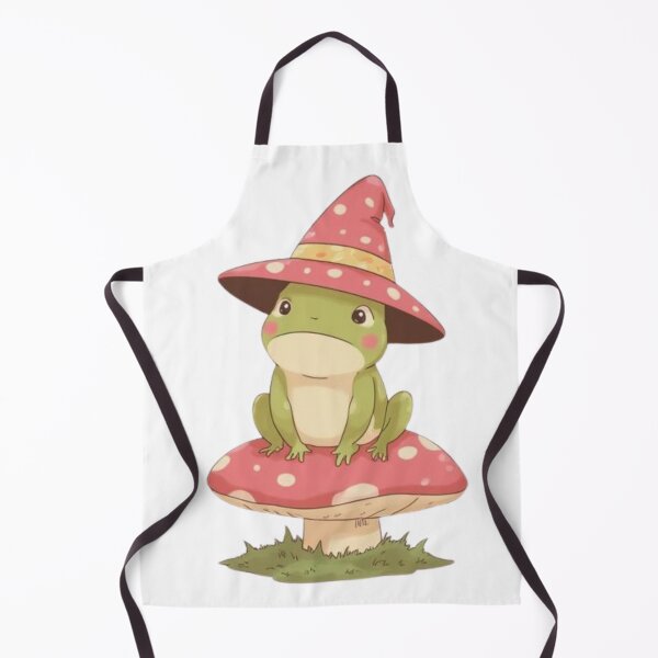Item preview, Mystical Witchy Cauldron With Forest Herbs frog designed and sold by MoonAndMossStudio.
