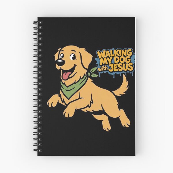 Item preview, Walking My Dog with Jesus Shirt – Funny Christian Dog Lover Cute Faith Tee designed and sold by ArtsBorn2Create.