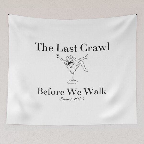 Item preview, The Last Crawl Before We Walk Seniors 2026 designed and sold by moabeArtistic.