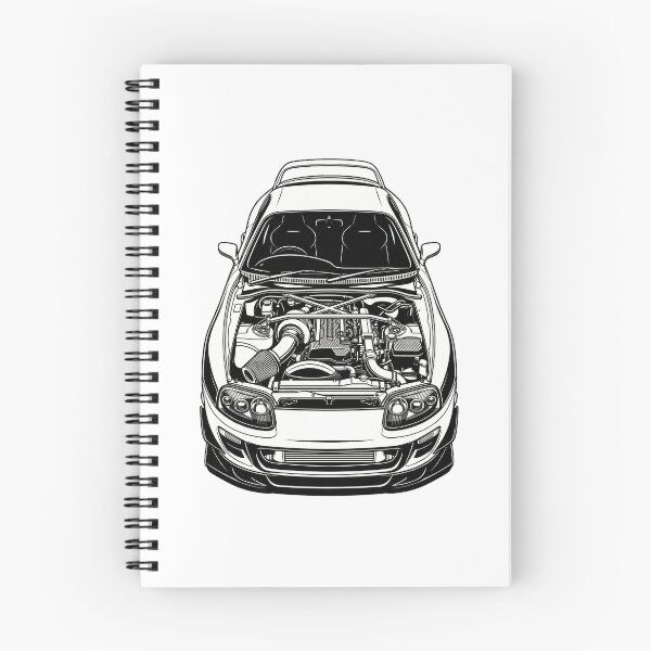 Item preview, Toyota Supra MK4 Legend - 90s Japanese 2JZ Performance Icon designed and sold by kuruuumaa.