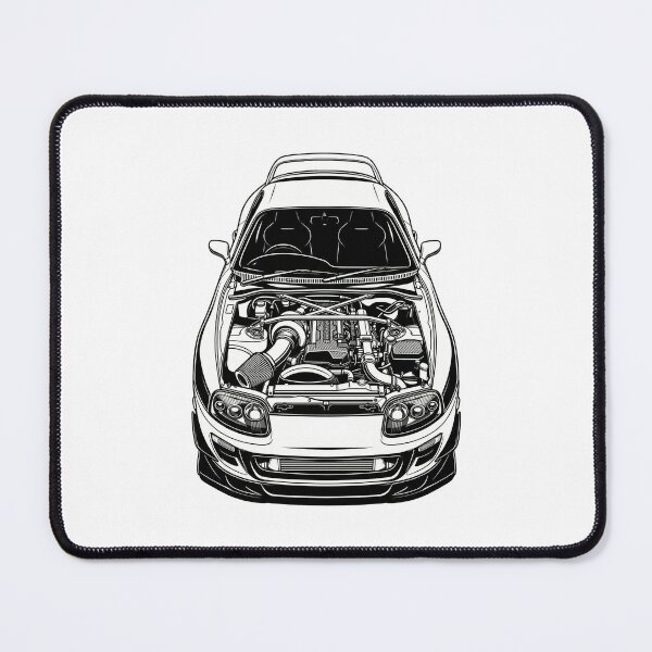 Item preview, Toyota Supra MK4 Legend - 90s Japanese 2JZ Performance Icon designed and sold by kuruuumaa.