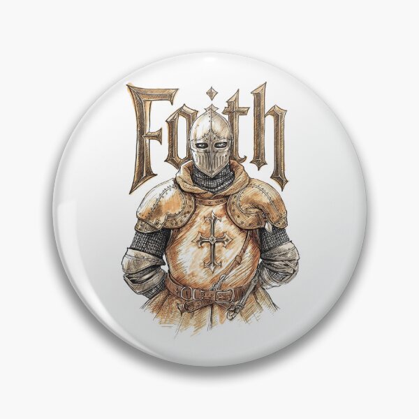 Item preview, Medieval Faith Crusader - Streetwear designed and sold by Dhenin Studio.
