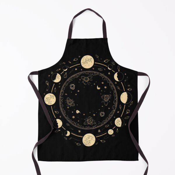 Item preview, Mystical Lunar Cycle Moon Phase Mandala Chart designed and sold by MoonAndMossStudio.