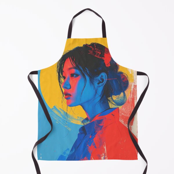 Item preview, Abstract Colorful Female Portrait Pop Style designed and sold by BetweenForms.