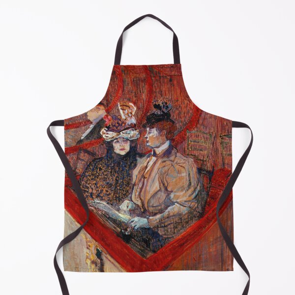 Item preview, A Box at the Theater by Henri de Toulouse-Lautrec | Paris Cabaret Fine Art Print designed and sold by artofuniverse.