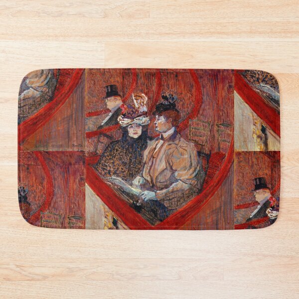 Item preview, A Box at the Theater by Henri de Toulouse-Lautrec | Paris Cabaret Fine Art Print designed and sold by artofuniverse.