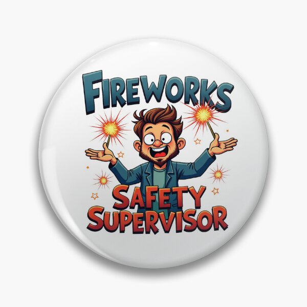 Item preview, Funny 4th of July Shirt – Fireworks Safety Supervisor Joke Tee designed and sold by SNW-Collective.