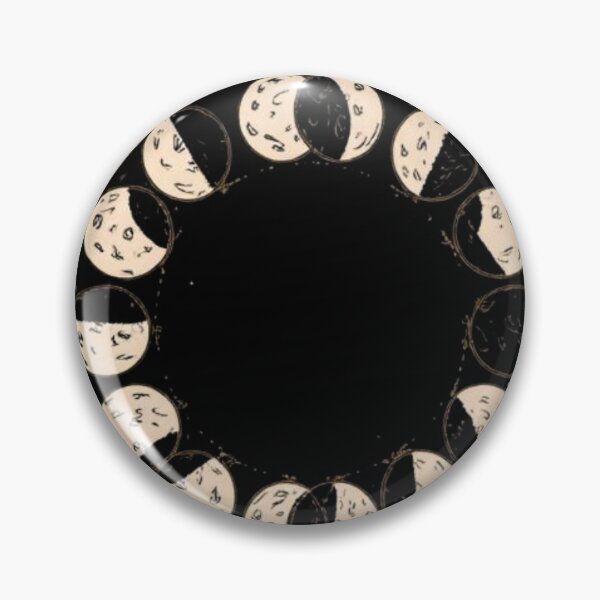 Item preview, Vintage Moon Phase Celestial Witchy Art designed and sold by MoonAndMossStudio.