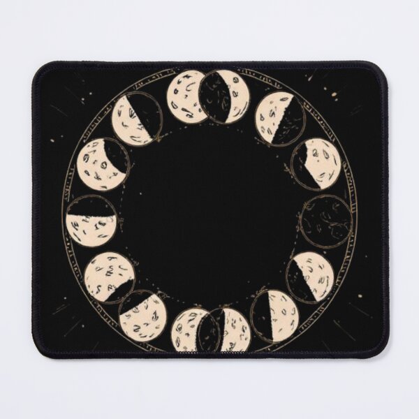 Item preview, Vintage Moon Phase Celestial Witchy Art designed and sold by MoonAndMossStudio.