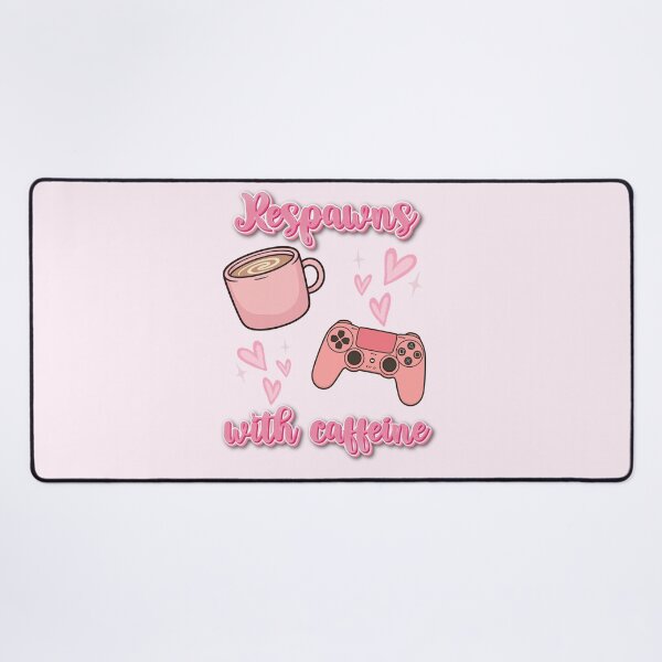 Item preview, Respawns with Caffeine Cute Gamer Girl Design designed and sold by girlgamerstudio.