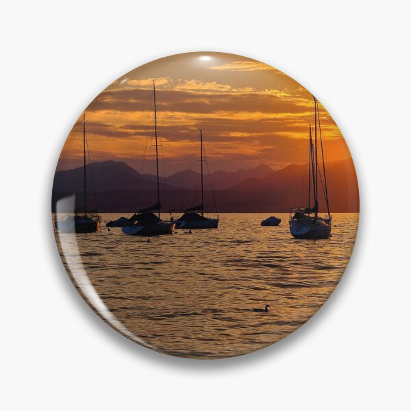 Item preview, Golden Sunset at Bardolino on Lake Garda designed and sold by Violaman.