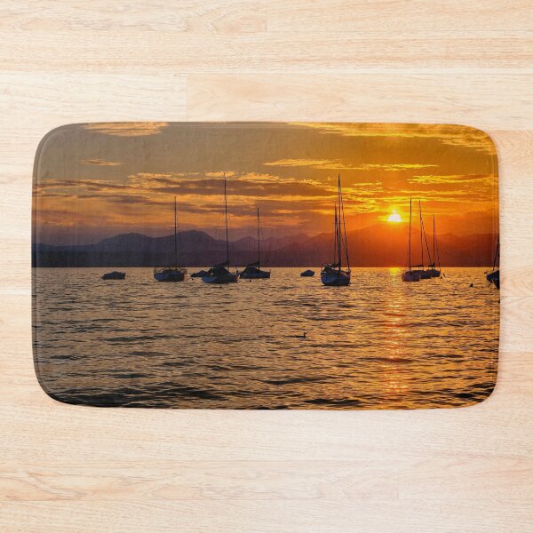 Item preview, Golden Sunset at Bardolino on Lake Garda designed and sold by Violaman.