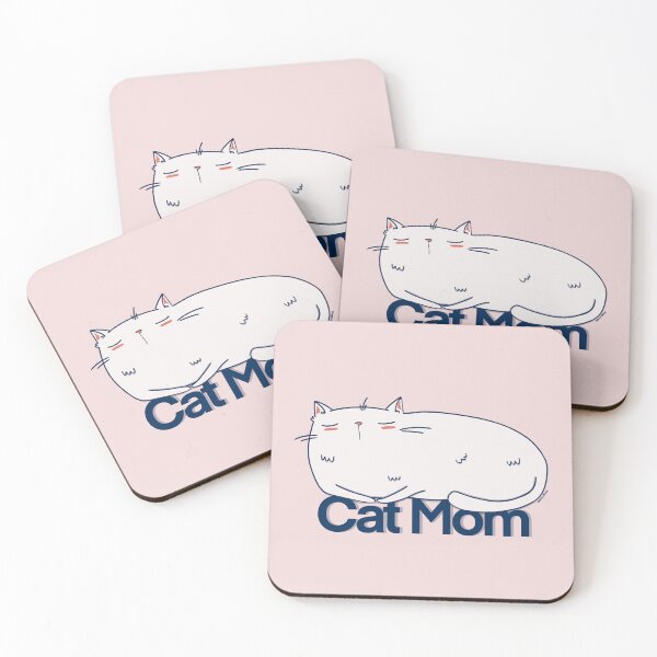 Item preview, Cat Mom - Cute Whimsical Sleeping Cat Illustration designed and sold by BeeandKiwi.