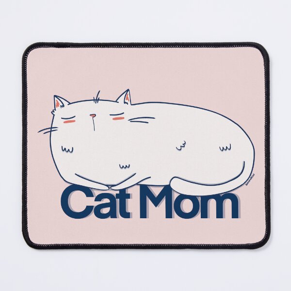 Item preview, Cat Mom - Cute Whimsical Sleeping Cat Illustration designed and sold by BeeandKiwi.