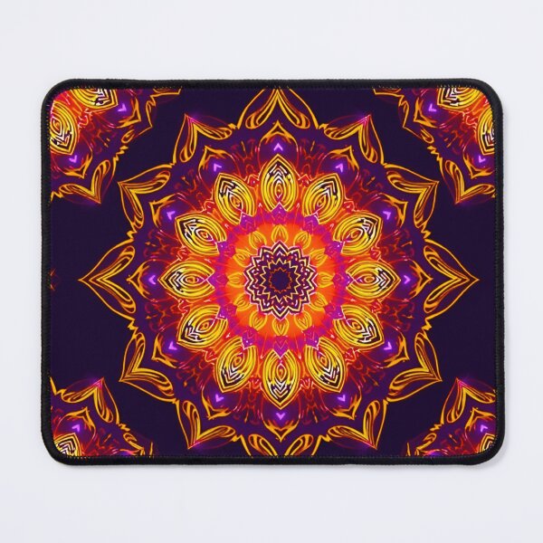 Item preview, Intricate Symmetrical Mandala Kaleidoscope Hypnotic Geometric Ornamental Art designed and sold by Good Vibes .