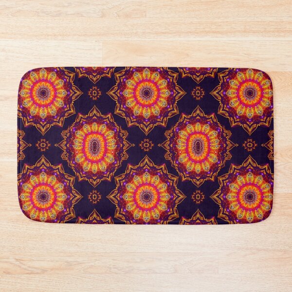 Item preview, Intricate Symmetrical Mandala Kaleidoscope Hypnotic Geometric Ornamental Art designed and sold by Good Vibes .