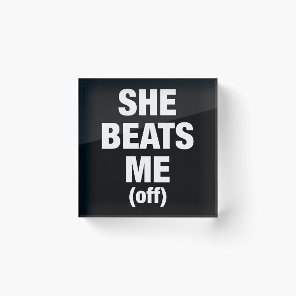 Item preview, She Beats Me Off designed and sold by moabeArtistic.