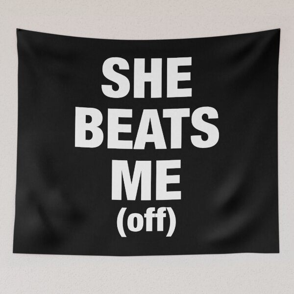 Item preview, She Beats Me Off designed and sold by moabeArtistic.