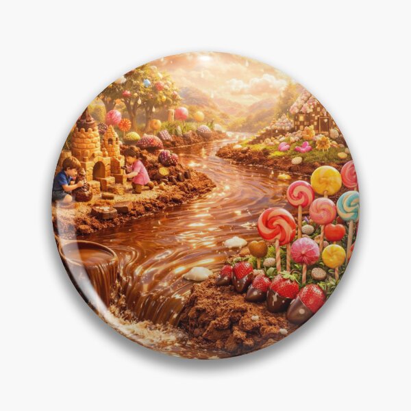 Item preview, The Valley of the Chocolate Dream. designed and sold by JoyNest = "The nest of joy".