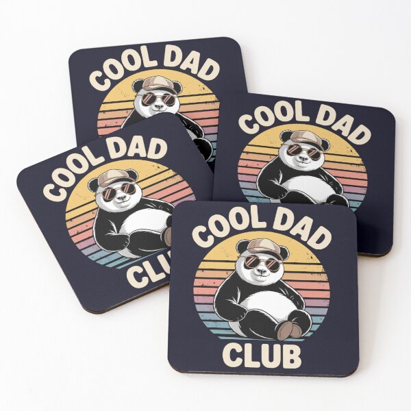 Item preview, Cool Dad Club Panda – Funny Father’s Day Vintage Retro Dad Shirt designed and sold by Biedroneczka.