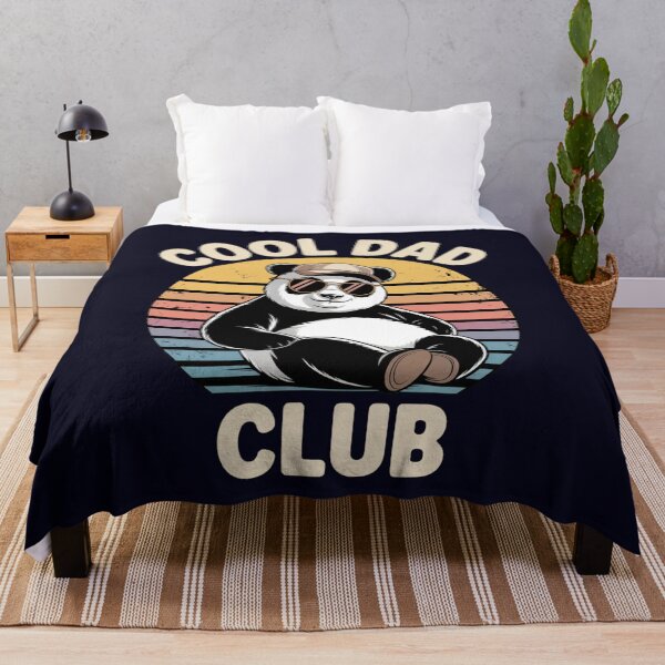Item preview, Cool Dad Club Panda – Funny Father’s Day Vintage Retro Dad Shirt designed and sold by Biedroneczka.