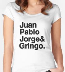 El Fab Cuatro Women's Fitted Scoop T-Shirt