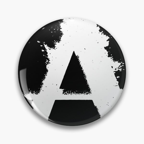 Item preview, Ink brush stroke distorted sign symbol letter A 127sm designed and sold by 127sm.
