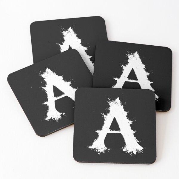 Item preview, Ink brush stroke distorted sign symbol letter A 127sm designed and sold by 127sm.