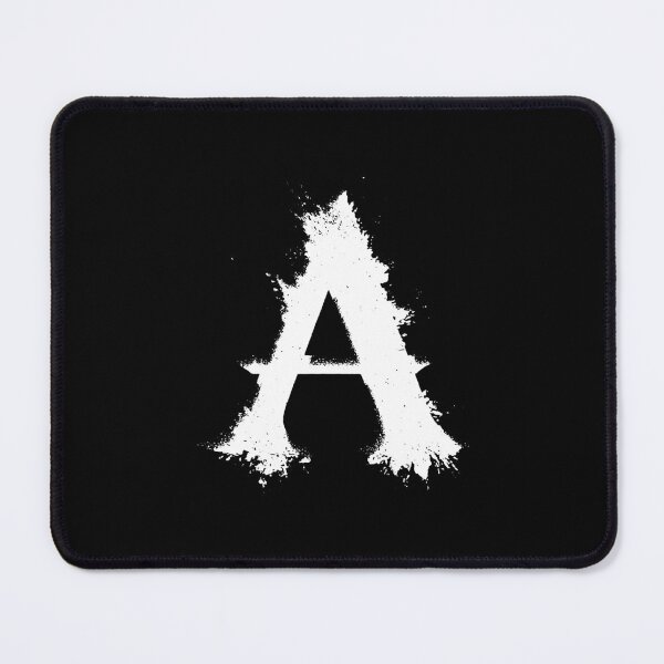 Item preview, Ink brush stroke distorted sign symbol letter A 127sm designed and sold by 127sm.