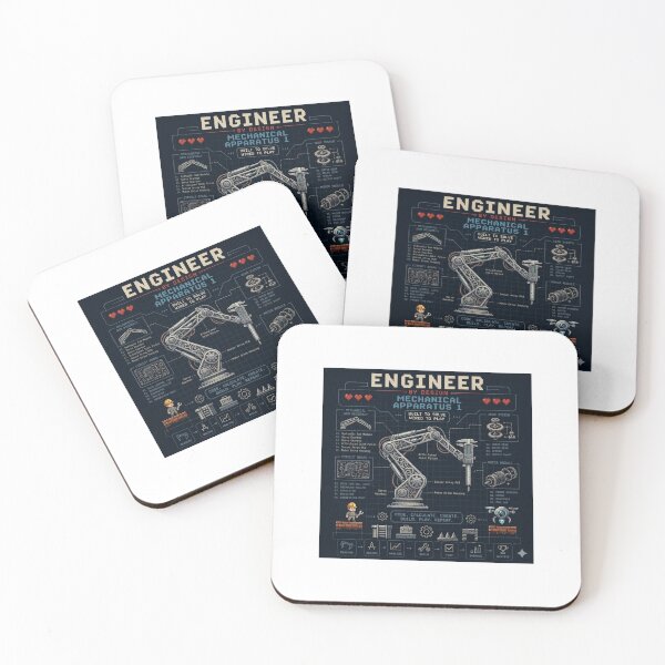 Item preview, Engineer By Design - Mechanical Apparatus 1 Robotics Schematic designed and sold by 8-Bit-Theory.