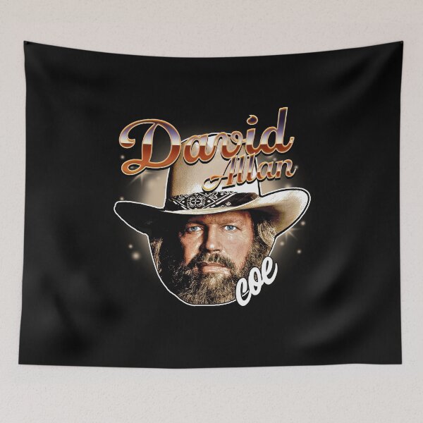 Item preview, David Allan Coe Retro Outlaw Country Singer designed and sold by graphixpolash.