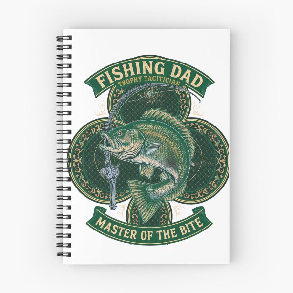 Item preview, Fishing Dad Trophy Tactician Funny Bass Fish Emblem Gift designed and sold by YMLux.