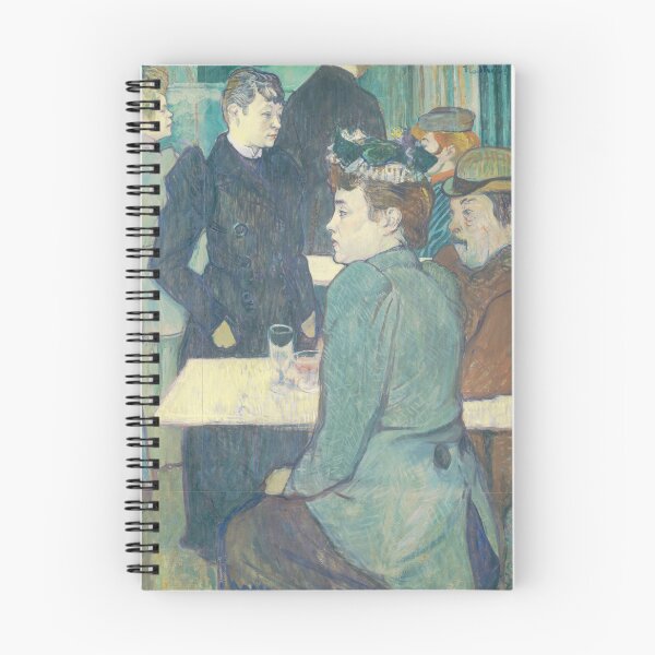 Item preview, A Corner of the Moulin de la Galette by Henri de Toulouse-Lautrec | Belle Époque Paris Café Fine Art Print designed and sold by artofuniverse.