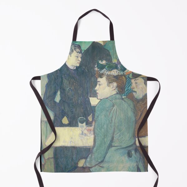 Item preview, A Corner of the Moulin de la Galette by Henri de Toulouse-Lautrec | Belle Époque Paris Café Fine Art Print designed and sold by artofuniverse.