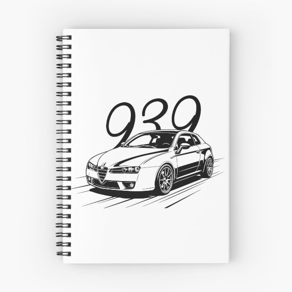 Item preview, Alfa Romeo Brera – Type 939 Illustration designed and sold by kuruuumaa.