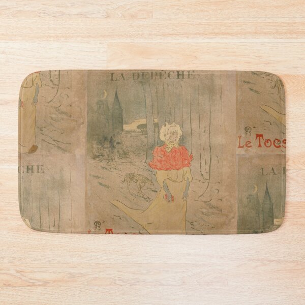 Item preview, La Dépêche Le Toesin by Henri de Toulouse-Lautrec | Moody Belle Époque Poster Art Print designed and sold by artofuniverse.