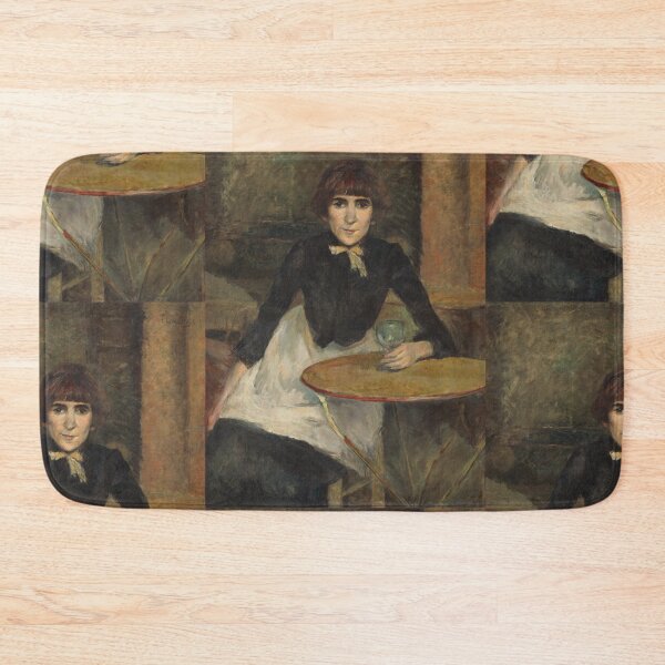Item preview, A La Bastille Jeanne Wenz by Henri de Toulouse-Lautrec | Belle Époque Café Art Print designed and sold by artofuniverse.