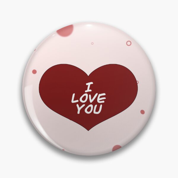 Item preview, I Love You Heart Pattern Dark Romantic Design designed and sold by MHArtSpace.