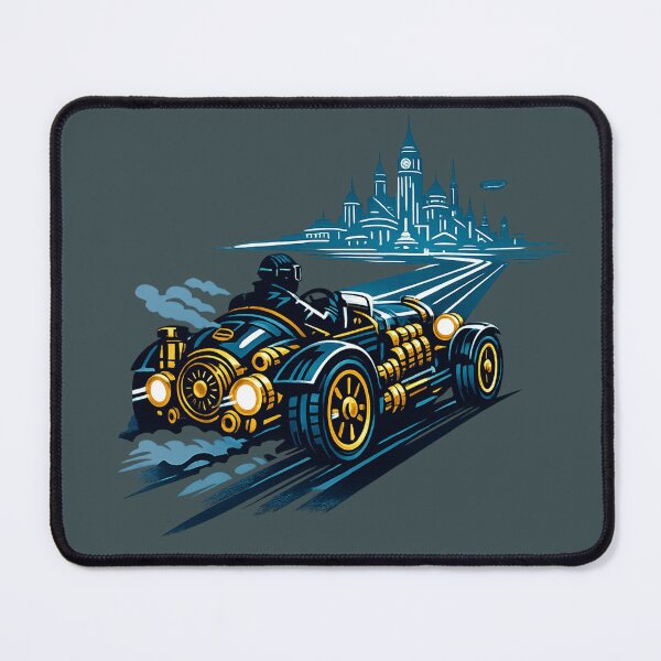 Item preview, Steampunk Racing Car – Night Speed designed and sold by SilentPowerArt.