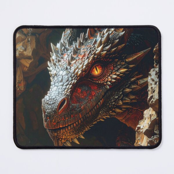 Item preview, Dark Fantasy Dragon Head Detailed Illustration designed and sold by BetweenForms.