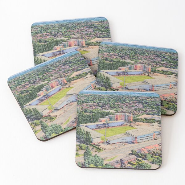 Item preview, Wrexham Racecourse Ground Stadium Artwork designed and sold by ArtworkNorth.