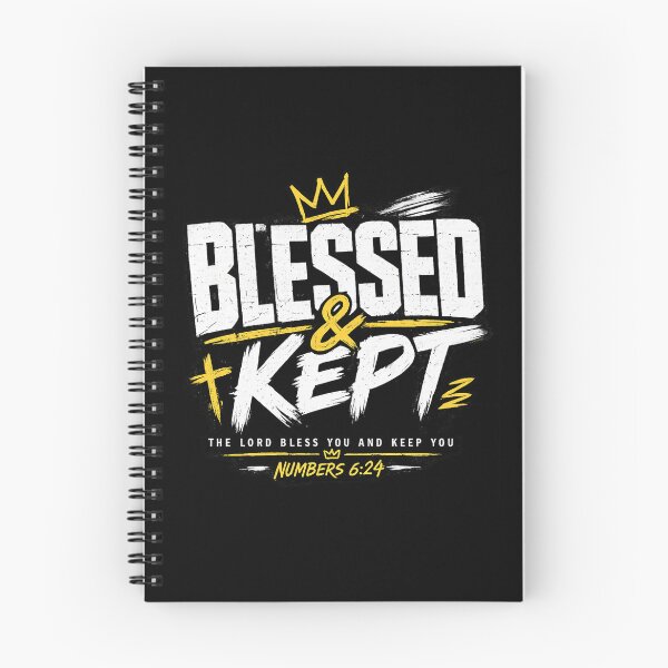 Artikelvorschau, Gesegnetes und behütetes christliches T-Shirt – Numeri 6,24 Glaubens-Streetwear-Design mit Krone und Kreuz entworfen und verkauft von ArtsBorn2Create.