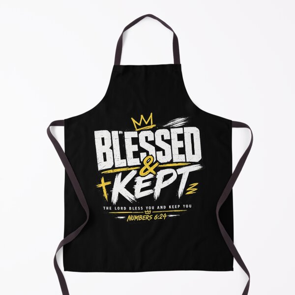 Item preview, Blessed & Kept Christian Shirt – Numbers 6:24 Faith Streetwear Crown Cross Design designed and sold by ArtsBorn2Create.
