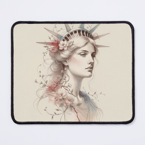 Item preview, Lady Liberty designed and sold by MKThreadsStudio.