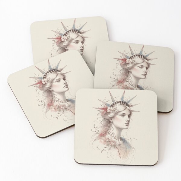 Item preview, Lady Liberty designed and sold by MKThreadsStudio.